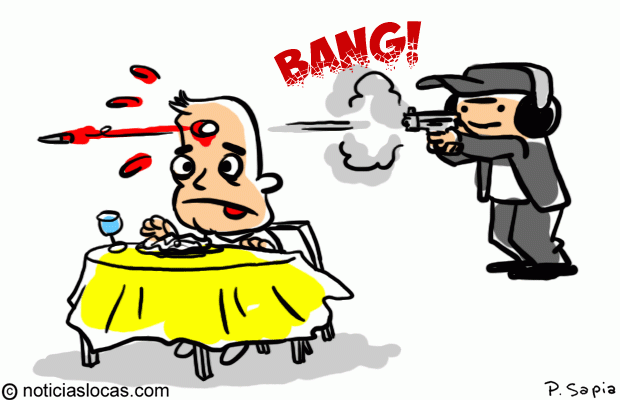 Disparar armas mientras se espera la comida, la nueva moda gastronómica de EEUU