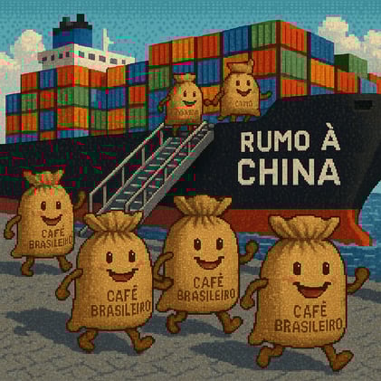 Café: gigante asiático abre mercado