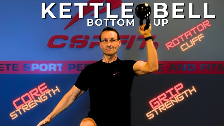 Bottom-Up Kettlebell Press 