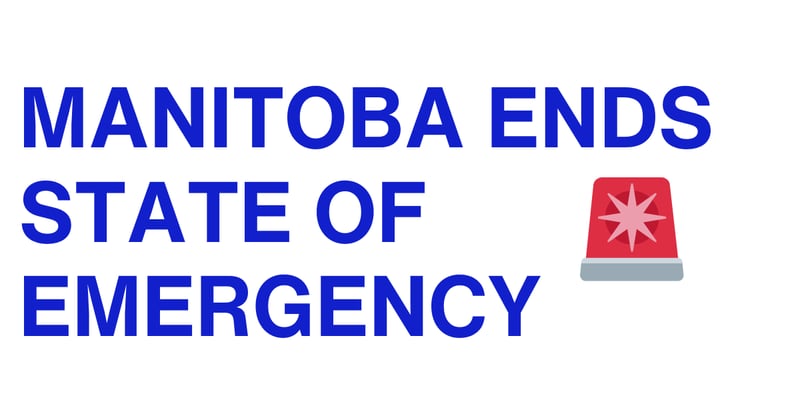 Manitoba Ends State of Emergency