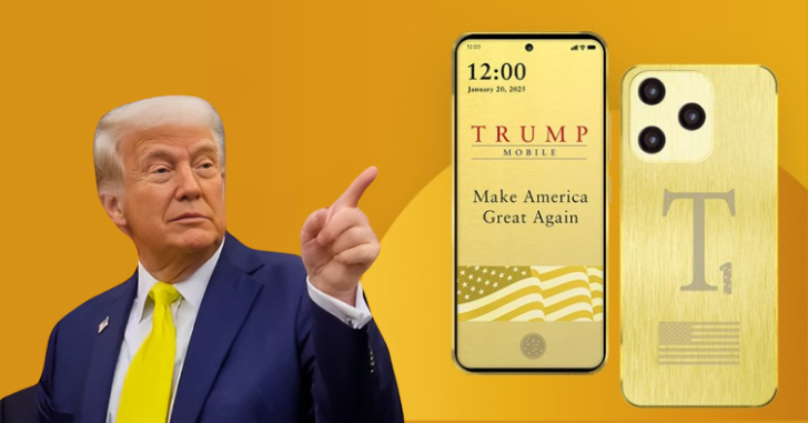 Trump Just Launched His Own $499 'Made in USA' Gold Phone & $47.45 Plan