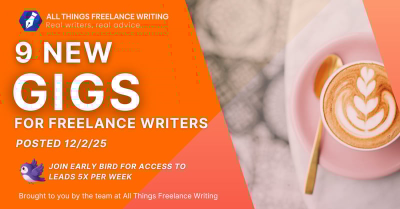 12/2 Freelance Writing Jobs