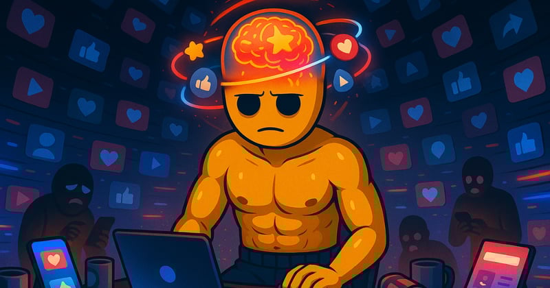 Lazy? No you're stuck in a dopamine loop...