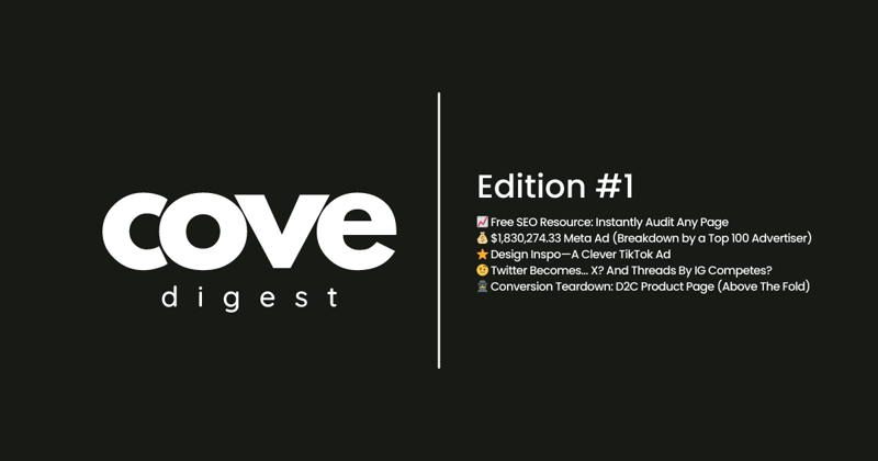 Cove Digest: Edition #1