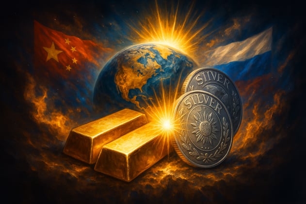 🇨🇳📈 China’s Russian Gold & Silver Surge – A Quiet Shift Beneath the Surface