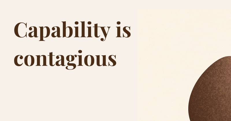 Teach People to Fish (and Watch What Happens)