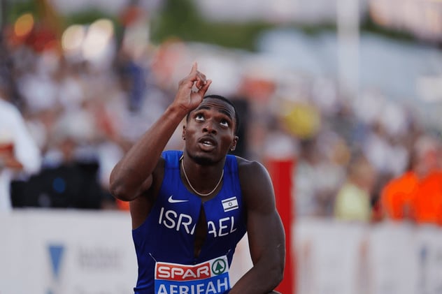 Israel’s Afrifah Wins Back-to-Back Euro U23 200m Titles