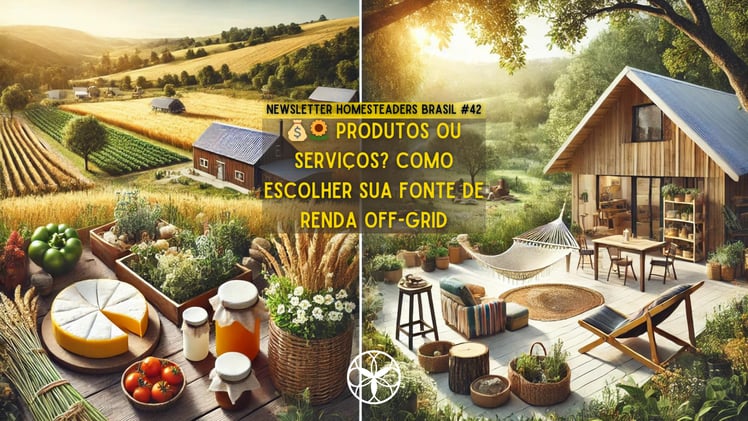 Homesteaders Brasil #42 | Produtos ou Serviços? Como Escolher Sua Fonte de Renda Off-Grid