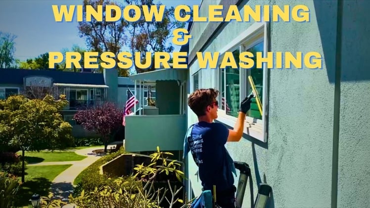 Satisfying Window Cleaning & Pressure Washing—4 Jobs in 1 Day!