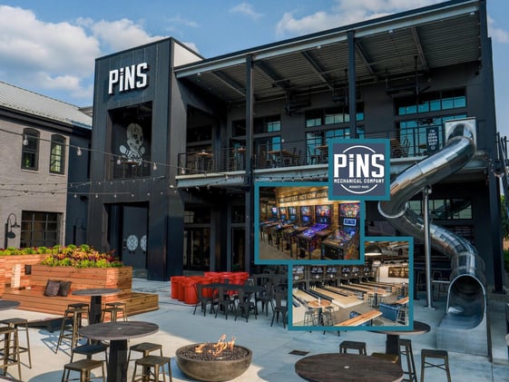 💎 DAYTON’S 11K SQ FT GAME BAR: PINS MECHANICAL CO.