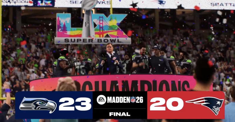 👀 ¿Quién ganará el Super Bowl LX?