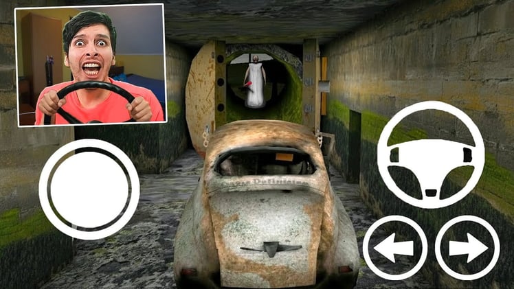 DEGOBOOM escapa de GRANNY por la alcantarilla