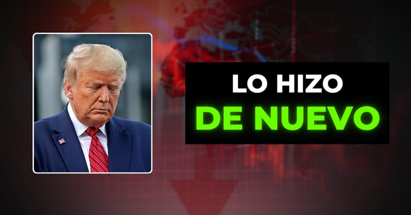 Trump lo volvió hacer, viernes negro en la Bolsa y la incertidumbre continua