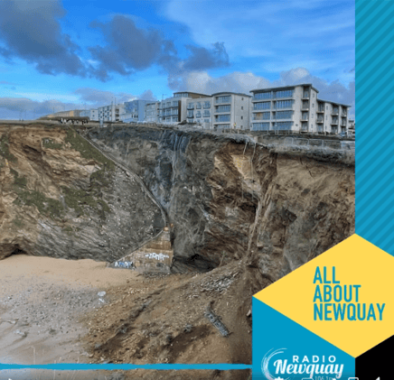 April 8 - Landslip makes cliff stronger
