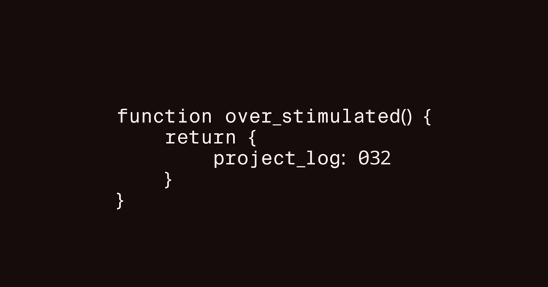 project_log: 032