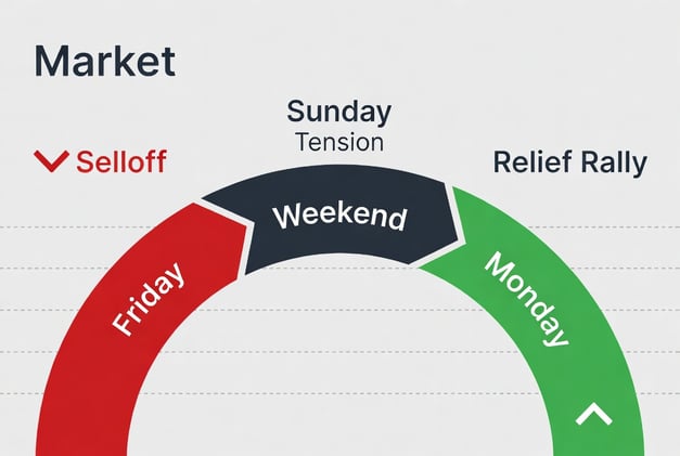 The Monday Rally Is Becoming a Pattern — And the Market Is Starting to Expect It