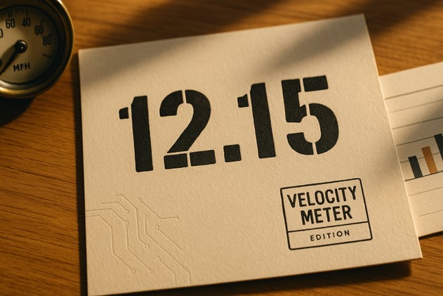 Velocity Meter 12.15