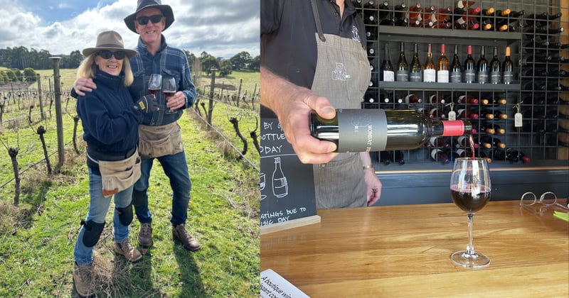 Nomadic Outback teachers to spa country vignerons: The tale of Wombat Forest Wines