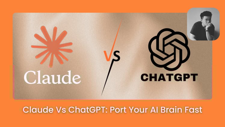 🧠 Switch from ChatGPT to Claude or Any Other AIs Without Losing Prompts, Files, or Memory