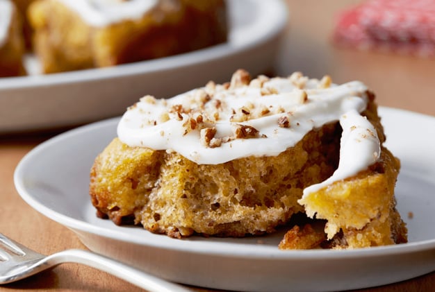 Pumpkin Cinnamon Rolls Are the Cozy Fall Treat You Didn’t Know You Needed