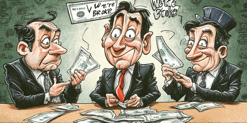 Government on a Budget: "We're Broke" and Other Polite Lies