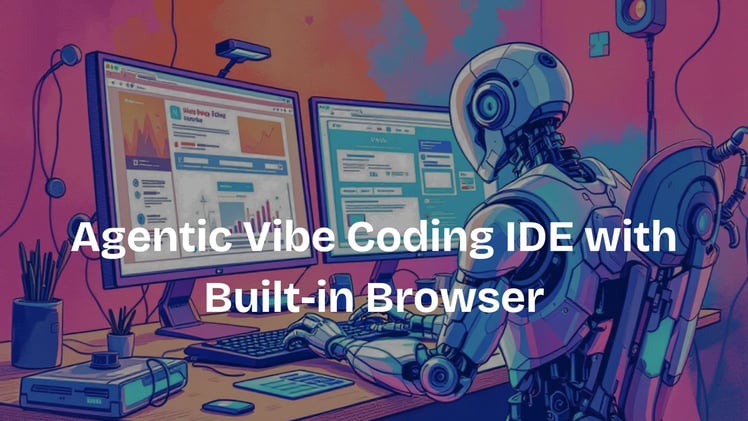 Agentic Vibe Coding IDE with Built-in Browser