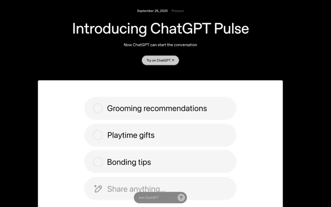 🤖 ChatGPT Daily Briefings