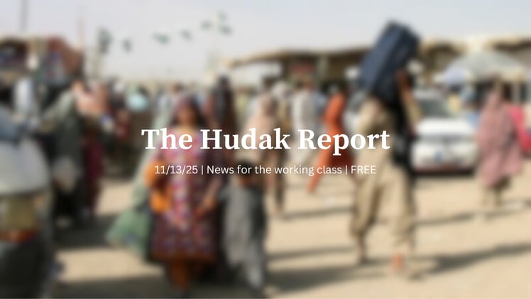 The Hudak Report 11/13/25