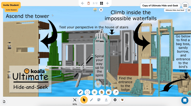 Ultimate Hide-and-Seek a Koala Go Playground by Cedar Valley Dyslexia Services