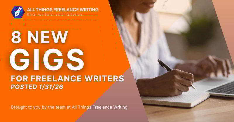 1/31 Freelance Writing Jobs