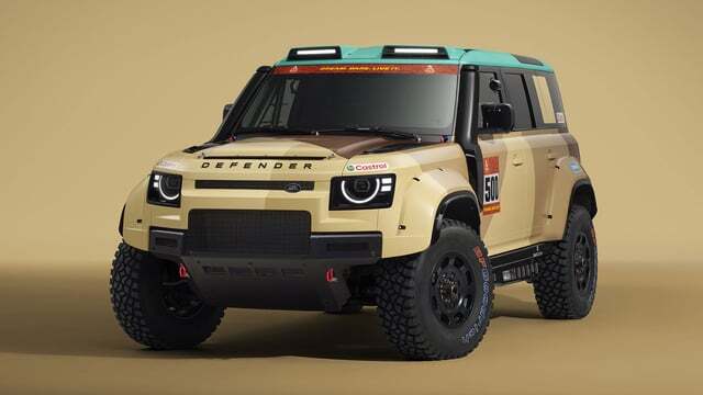 Land Rover Reveals Dakar D7X-R for World Rally Raid