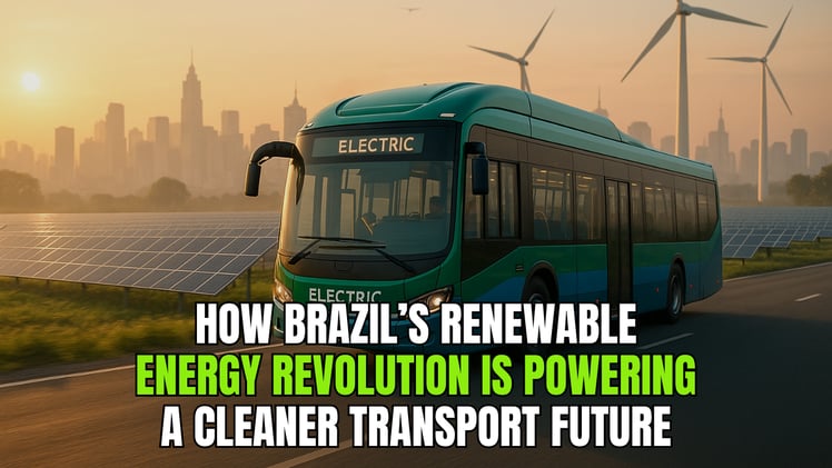 🌱 How Brazil’s Renewable Energy Revolution Is Powering a Cleaner Transport Future 🚗⚡