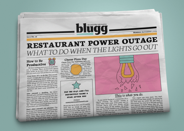 RESTAURANT POWER OUTAGE