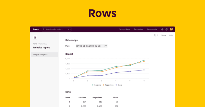 Rows: The AI Spreadsheet Superhero You Need