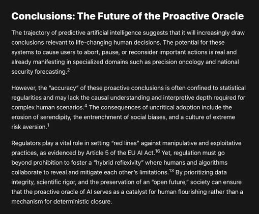 As AI accuracy increases, humans may become increasingly dependent on algorithmic “proactive conclusions,” potentially leading to the atrophy of “trained judgment”,...