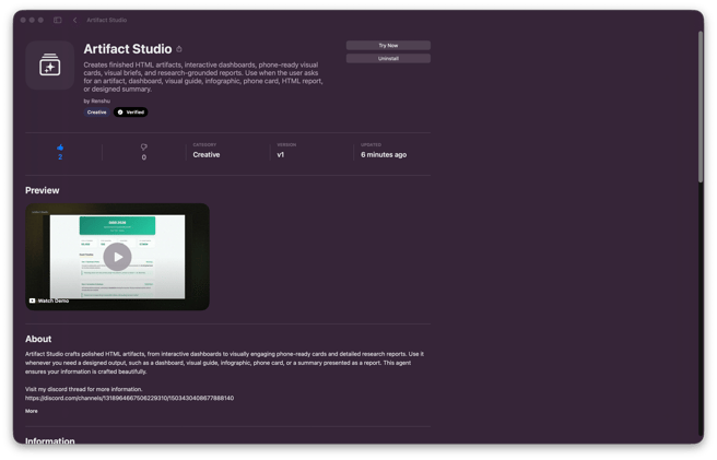 Speaker Suggestion & Artifact Studio