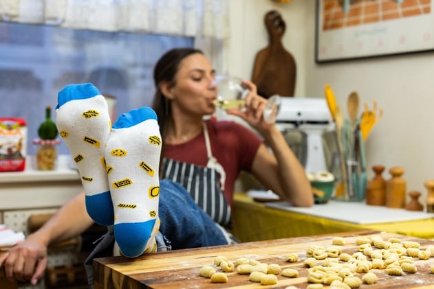 BOGO Pasta Socks Holiday Sale!