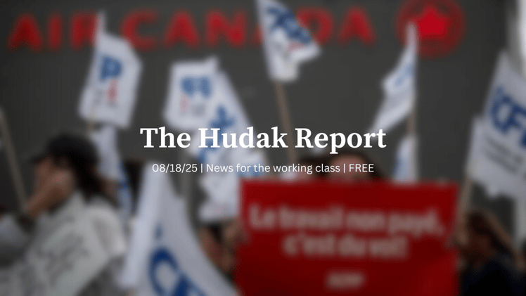 The Hudak Report 08/18/25