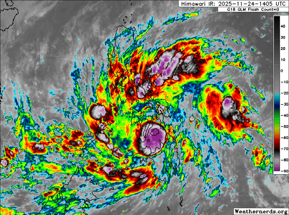 Tropical Depression (Invest 92W / Verbena) – Tropical Cyclone Advisory #2: 1500 UTC 24 November 2025