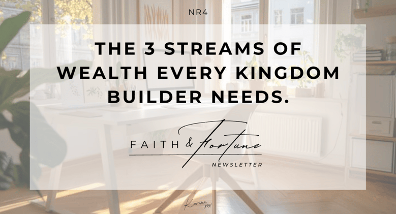 The 3 Streams of Wealth