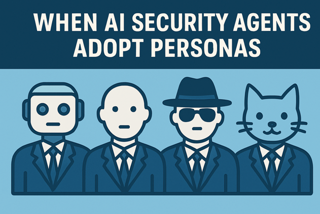 When AI security agents adopt personas
