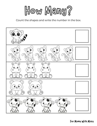 Count How Many Baby Animals