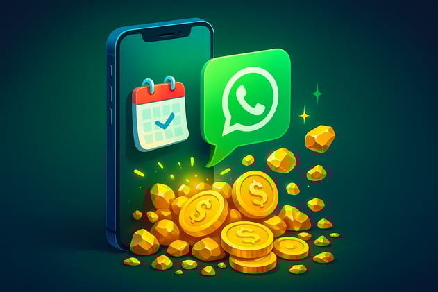 🗓️ Por que Agentes IA de Agendamento viraram mina de ouro no WhatsApp