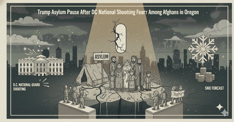 Trump asylum pause after DC National Guard shooting sparks fear among Afghans in Oregon