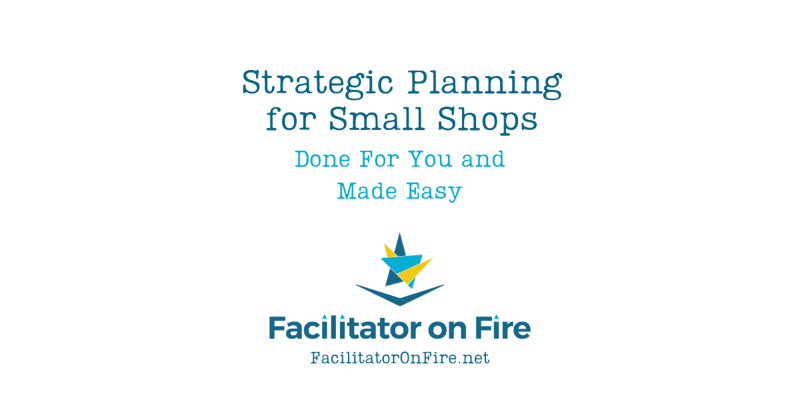 Strategic planning is, in fact, for everybody