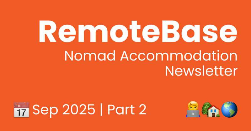 🟠 Nomad Accommodation in December 📥️ (Part 2)