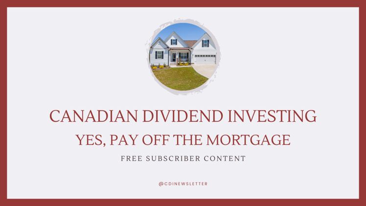 Yes, You Should Pay Off The Mortgage