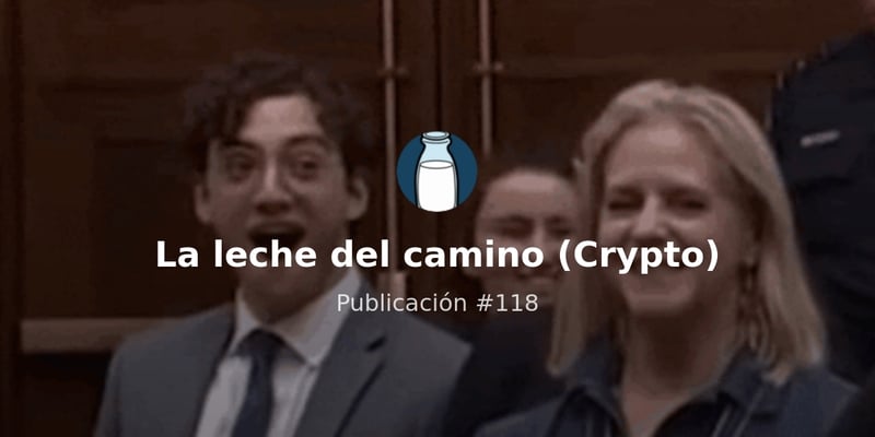 🥛- ¿Esto en CrYpto? jaja, parece una FANTASMADA