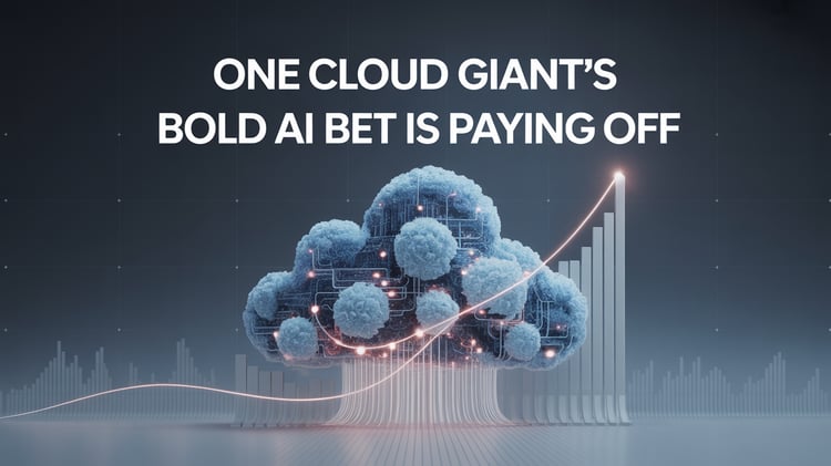 One Cloud Giant’s Bold AI Bet Is Paying Off