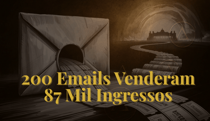 Como 200 Emails Venderam 87 Mil Ingressos